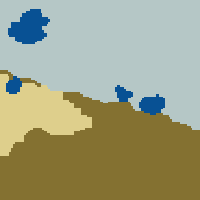 Underground minimap of Magic Lake