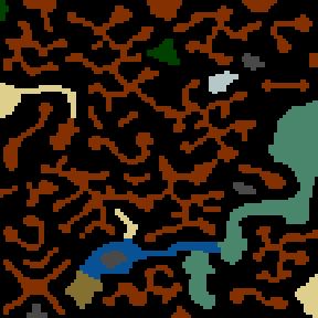 Underground minimap of Magic War 1.5