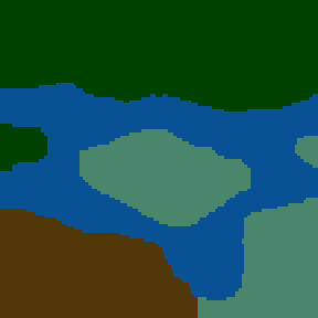Surface minimap of Magic World