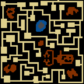Underground minimap of MAMBAS