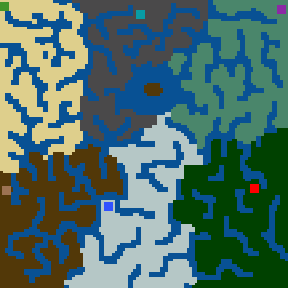 Surface minimap of Map