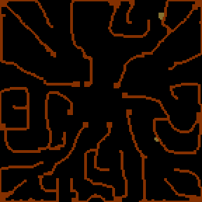 Underground minimap of Азарт