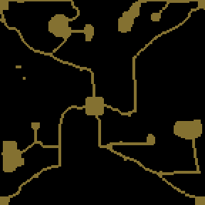 Underground minimap of Букет роз