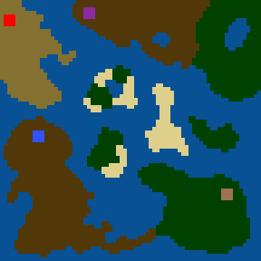 Surface minimap of Изумрудные острова (С)