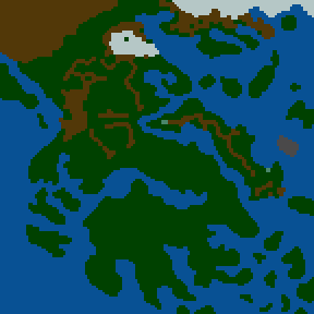 Surface minimap of Миф и Легенда