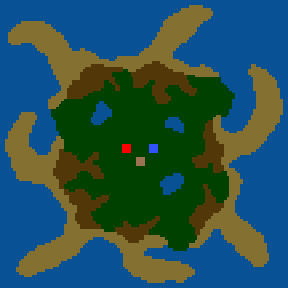 Surface minimap of Ноев ковчег