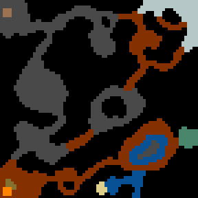 Underground minimap of Рыцарь тьмы