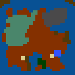 Underground minimap of Сокровище