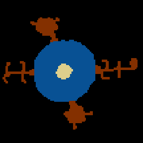 Underground minimap of Срединный город