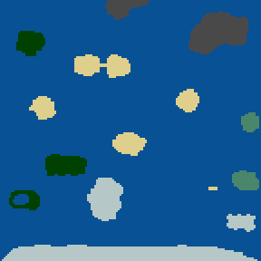Surface minimap of 