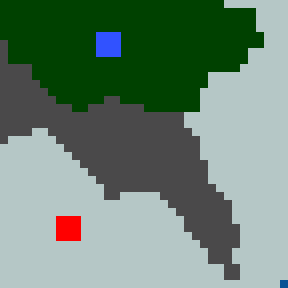 Surface minimap of А как же без подземелья