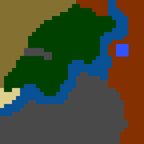 Underground minimap of Вновь прибывшие.