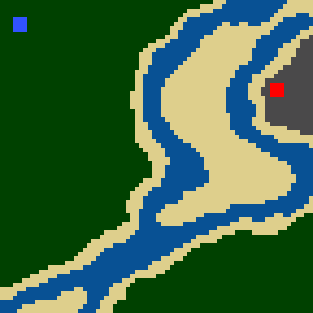 Surface minimap of Долины Войны