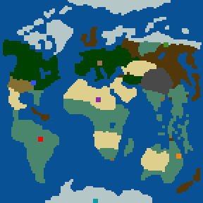 Surface minimap of Древний Мир