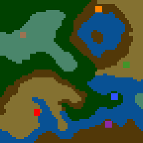 Surface minimap of Закат Войны