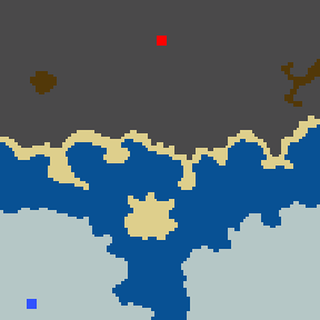 Surface minimap of К югу от Ада (С)