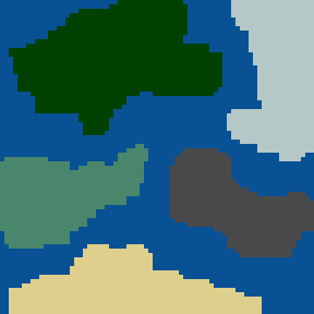 Surface minimap of Смертельная битва