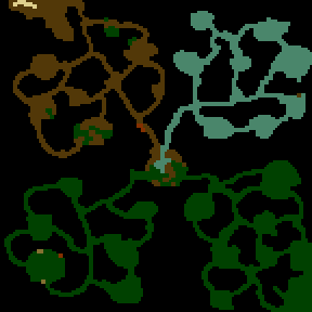 Underground minimap of Тайны островов