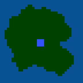 Surface minimap of Хранитель подземелья