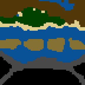 Surface minimap of Четыре острова