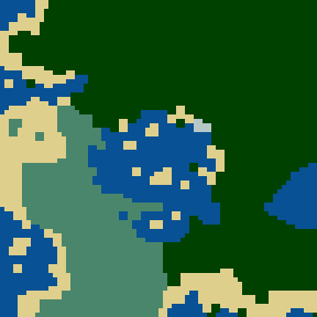 Surface minimap of 韦尔丹王国的精灵森林