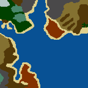 Underground minimap of 
