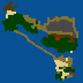 Surface minimap of 