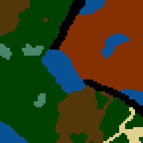 Surface minimap of {Битвы Героев}:Рыцари Времен