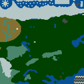 Surface minimap of {亵渎}