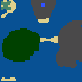 Surface minimap of Аркада.