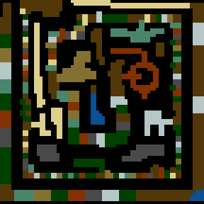 Underground minimap of Аркада.