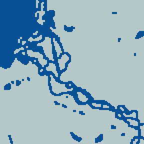 Surface minimap of Архангельск и окрестности