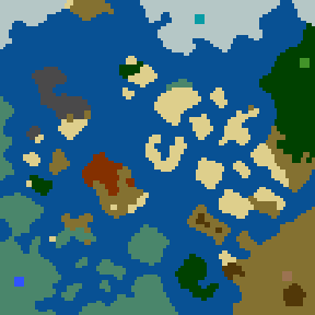Surface minimap of Архипелаг