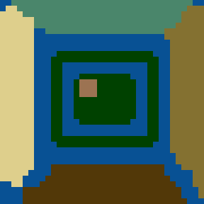 Underground minimap of Белоснежка и семь гномов