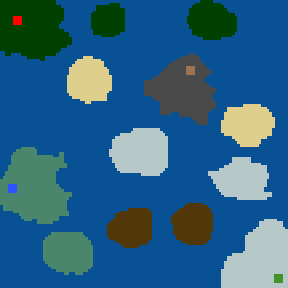 Surface minimap of Битва Драконов