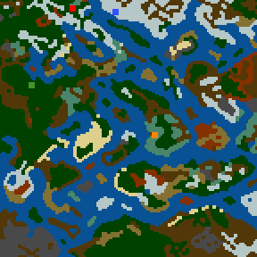 Surface minimap of Битва титанов.