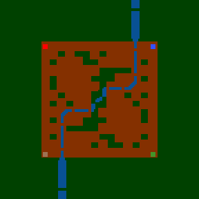 Surface minimap of Город (Д)