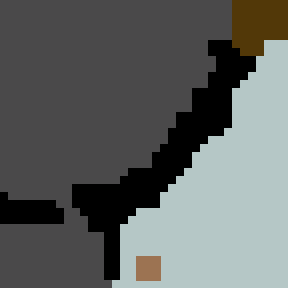 Underground minimap of Горячо и холодно