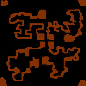 Underground minimap of Долгие баталии