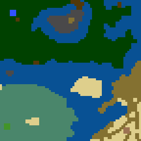 Surface minimap of Дом огня