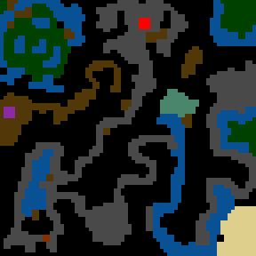 Underground minimap of Дом огня