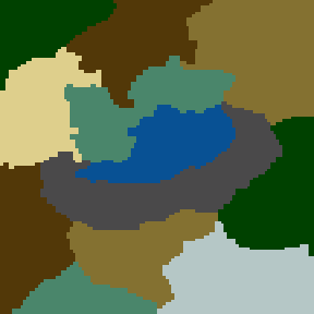 Surface minimap of Земли Героев Война Континентов