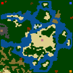 Surface minimap of Златолесье в огне