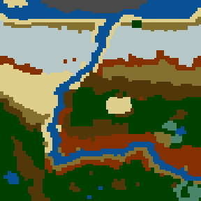 Surface minimap of Зловещие мертвецы: Армия Тьмы