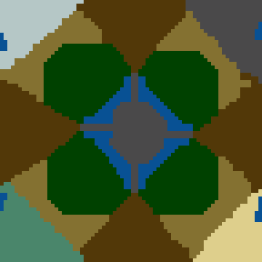 Surface minimap of Золотой вулкан