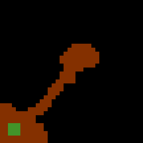 Underground minimap of Золотой лес