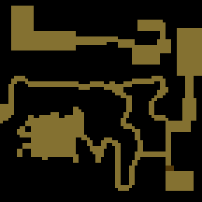 Underground minimap of Легенда о Темнике гоблинов.