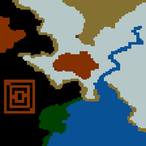 Underground minimap of Летний отдых