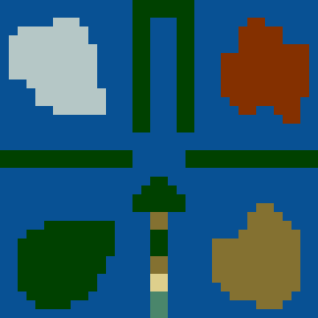 Surface minimap of Логово Гентериуса