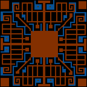 Underground minimap of Мальтийский крос